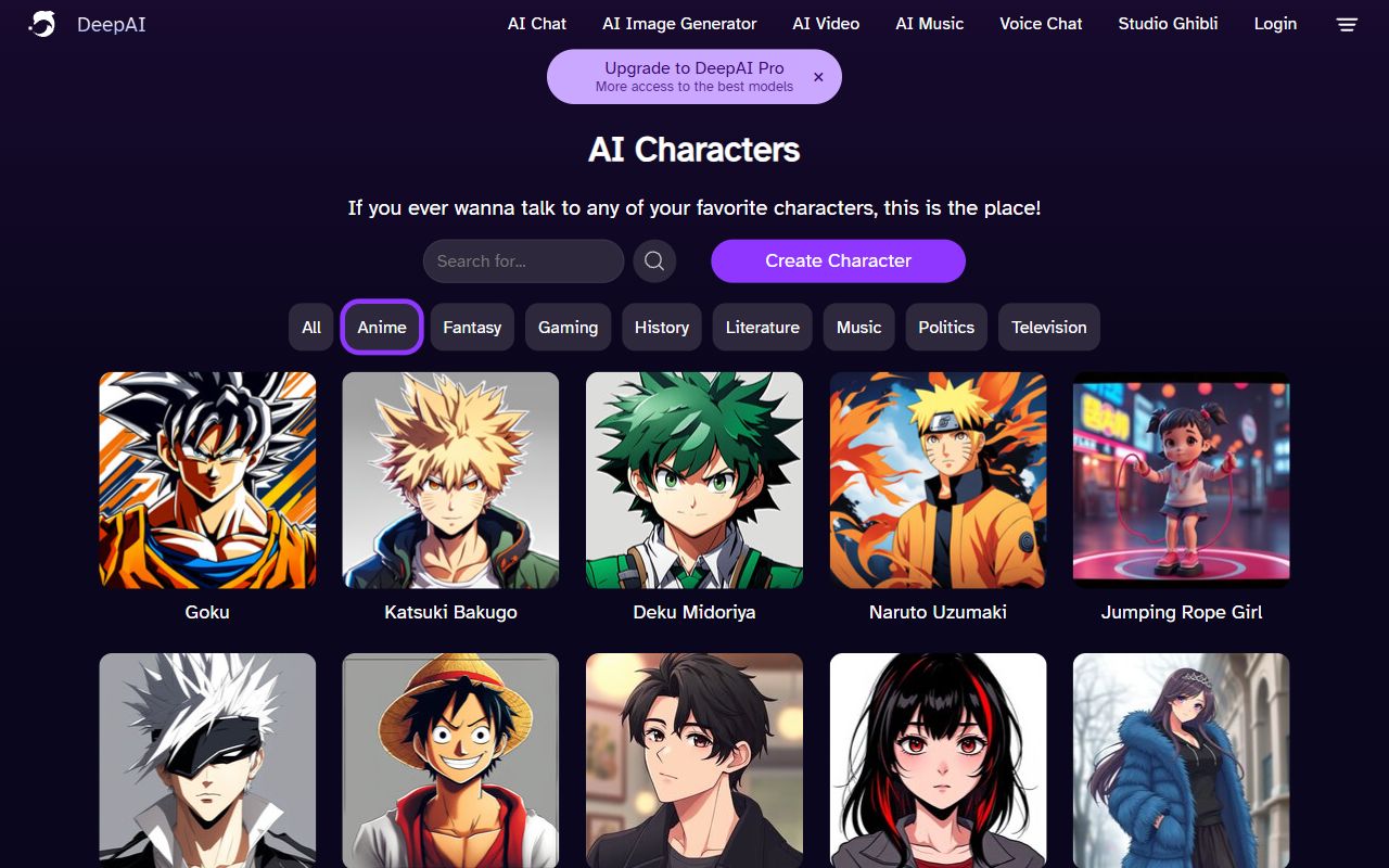 AI Characters